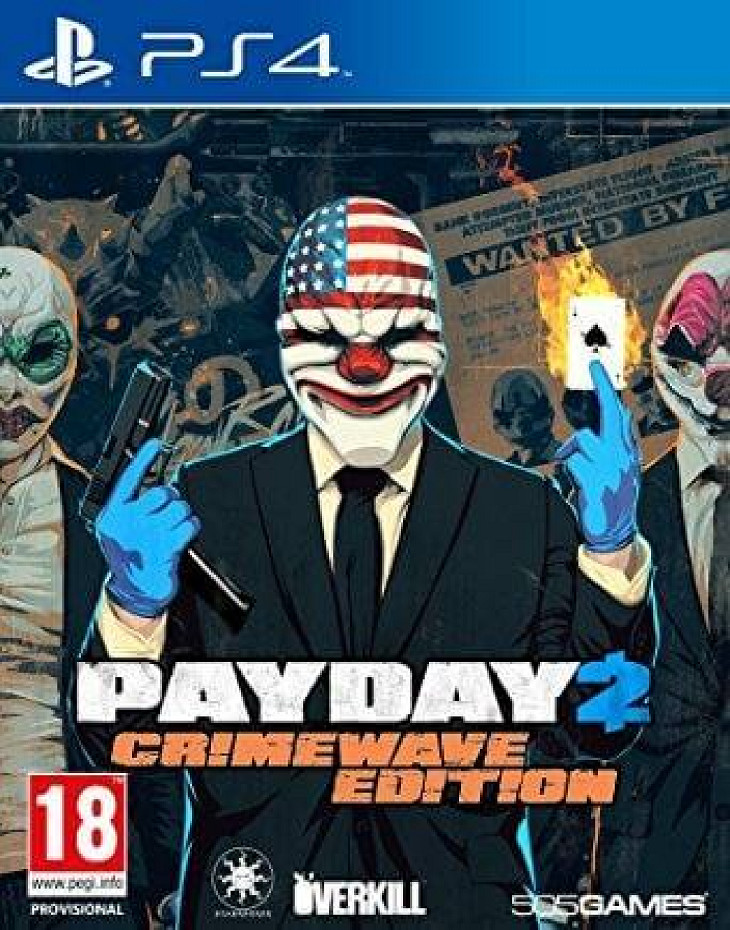 PAYDAY 2 CRIMEWAVE EDITION PS4 CUENTA PRIMARIA