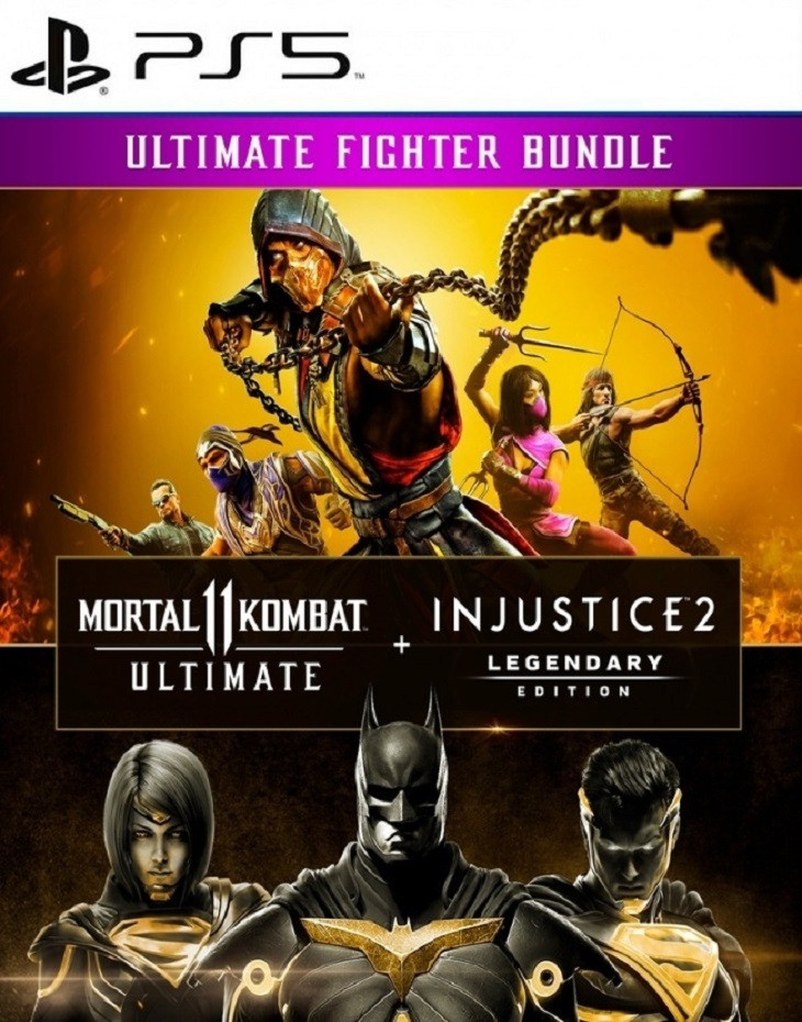 MORTAL KOMBAT 11 ULTIMATE + INJUSTICE 2 LEG  PLAY 5